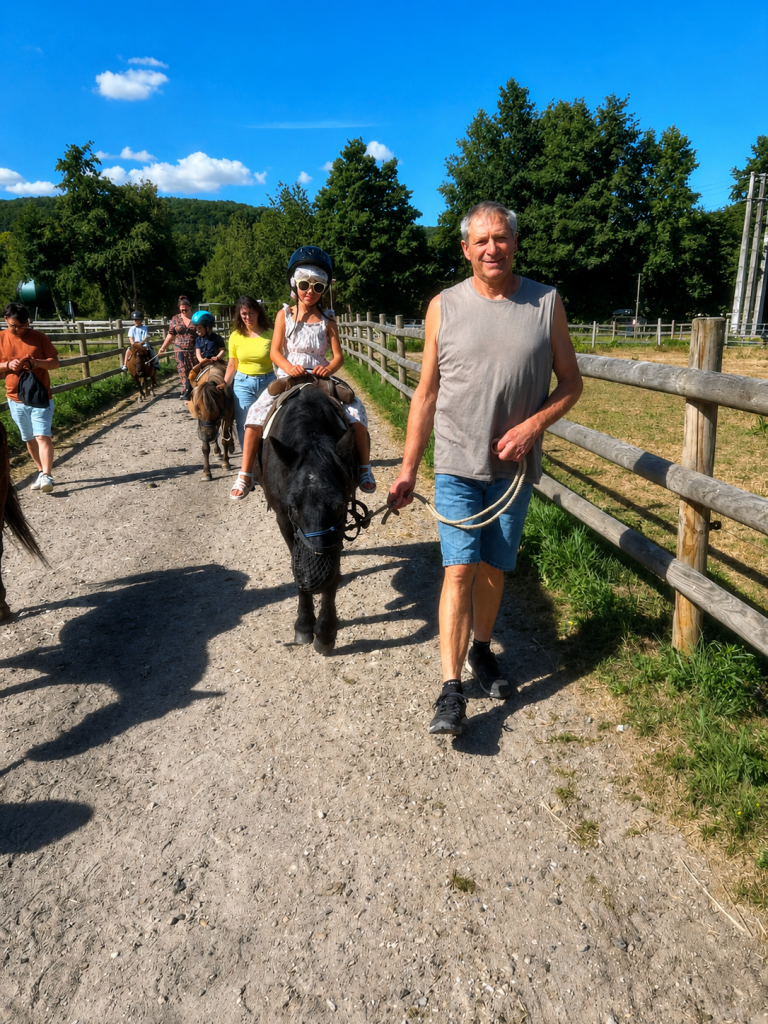 balade en poney au Lieu Dieu